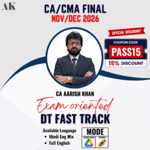 DT Fast Track - Exam Oriented - Nov/Dec 2026