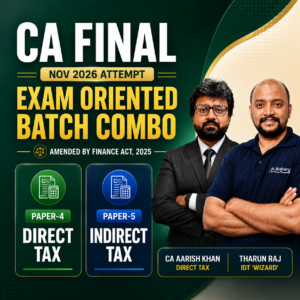 DT & IDT Combo - Exam Oriented - Nov 2026