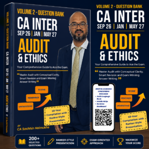 CA Inter - Audit & Ethics - Vol 2 - Question Bank - Sep 2026 / Jan & May 2027